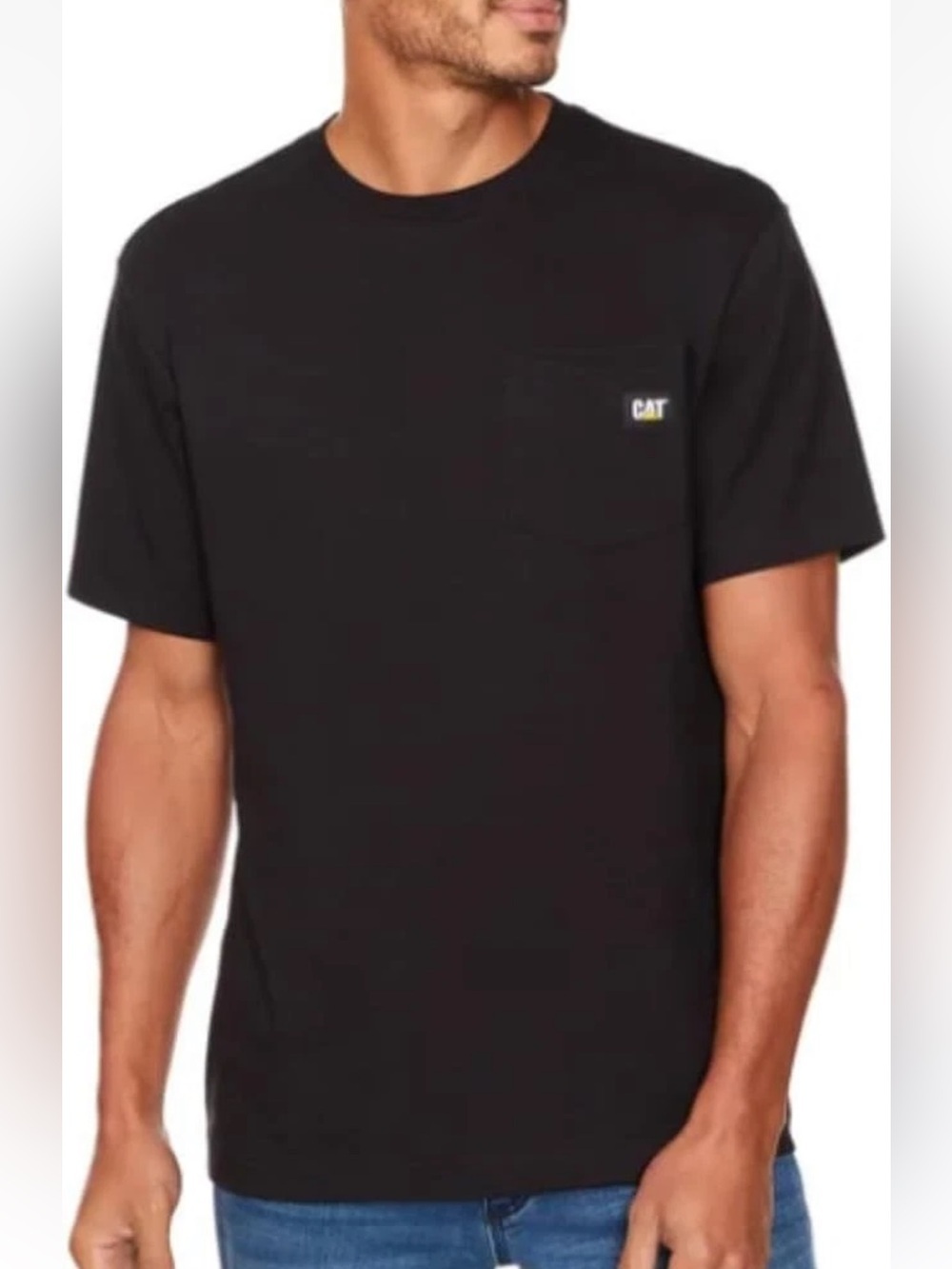 CAT Caterpillar Men’s Pocket Tee size XL NWT
